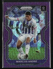 Marcos Andre 2020 Panini Chronicles LaLiga Purple Mojo Prizm #20 RC Soccer Card