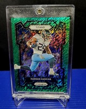Hassan Haskins 2023 Prizm Green Shimmer #285 5/5 SSP Tennessee Titans