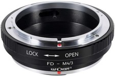 Lens Adapter to Micro Four Thirds M4/3 Olympus Pen and Panasonic Lumix Cameras