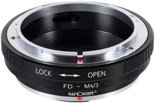 Lens Adapter to Micro Four Thirds M4/3 Olympus Pen and Panasonic Lumix Cameras