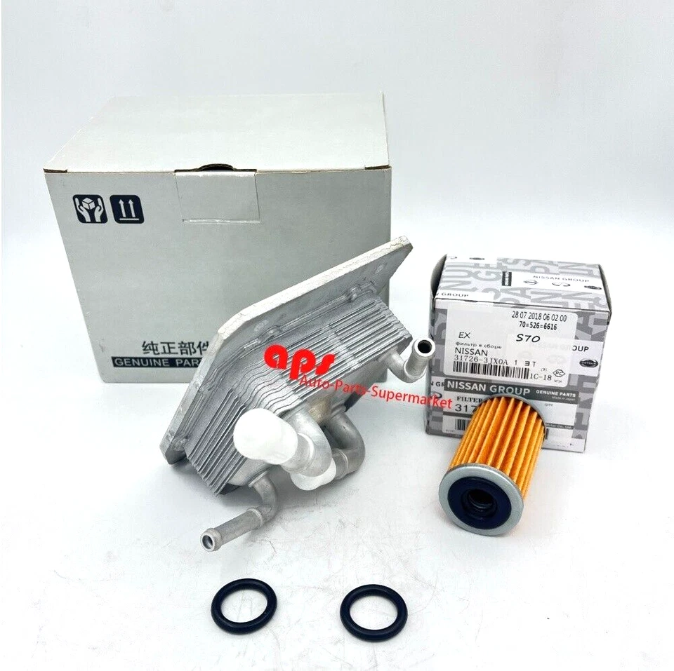 Enfriador de aceite de transmisión CVT para Infiniti QX60 JX35 2014-2015 Nissan 21606-28X0B Foto 3 de 4