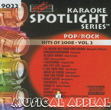 SOUND CHOICE KARAOKE HITS OF 2008 cdg CD G - SC9022- HARD TO FIND - 15 SONGS