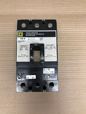 Square D KCL KCL34150 3 Pole 150 Amp 480v Circuit Breaker flaw0009