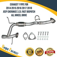 Exhaust Y Pipe for 2014 2015 2016 2017 2018 Jeep Cherokee 3.2L AWD Fast Dispatch