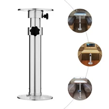 Adjustable Pedestal Table Base Table Leg Fit RV Boat Marine Table Pedestal Stand