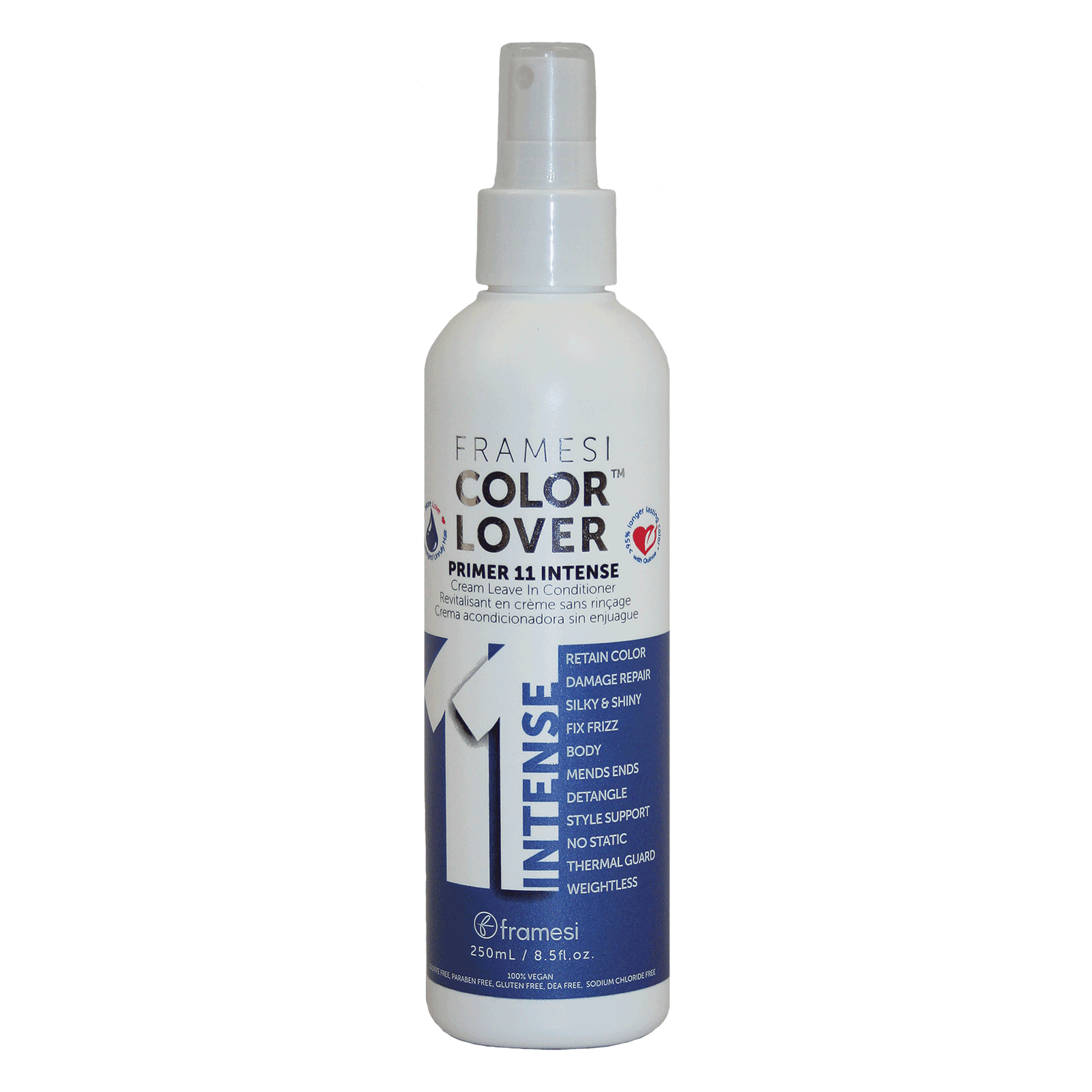 Framesi Color Lover Primer 11, Intense 11 or Flash Dry 8.5 Oz "Choose