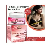2 BOX OF Hashmi Cute B Cream Breast Reduction Treatment 50g 100% Herbal