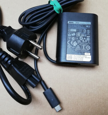 Original Netzteil Dell 30W USB-C HA30NM150 HKA30NM150 DA30NM150 Ladekabel F17M7