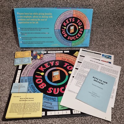 Schlüssel zum Job Erfolg Spiel von Franklin Learning Systems 2002 vollständig