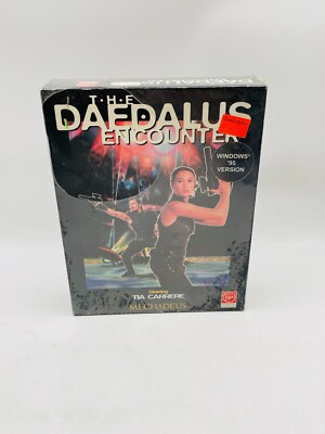 The Daedalus Encounter PC Spiel Computer Selten Retro Sammler OVP Big Box
