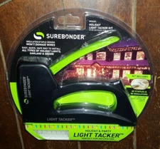 Surebonder Holiday Light Tacker Kit: Tacker, 60 Staples & 30 Insulators! #5540L