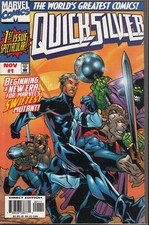 QUICKSILVER  #1 1997 -WRAPAROUND-c /AVENGERS-BEAST IN ME- PEYER/ HAYNES...FN