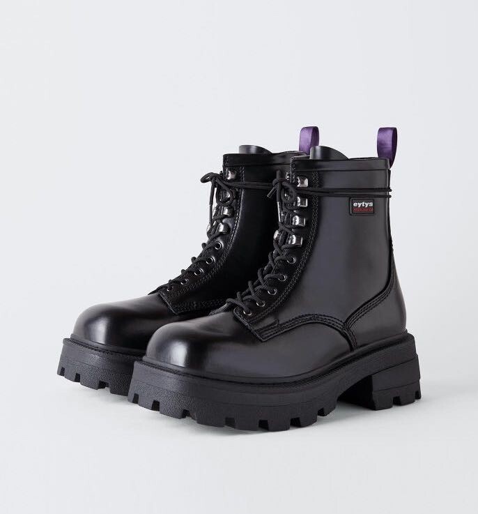 EYTYS Black Michigan Leather Boots (EU 38) | eBay