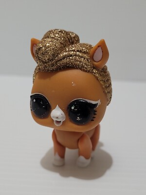 LOL Surprise Pets The Pony Series Rare Eye Spy Gold Ball Horse Doll 3