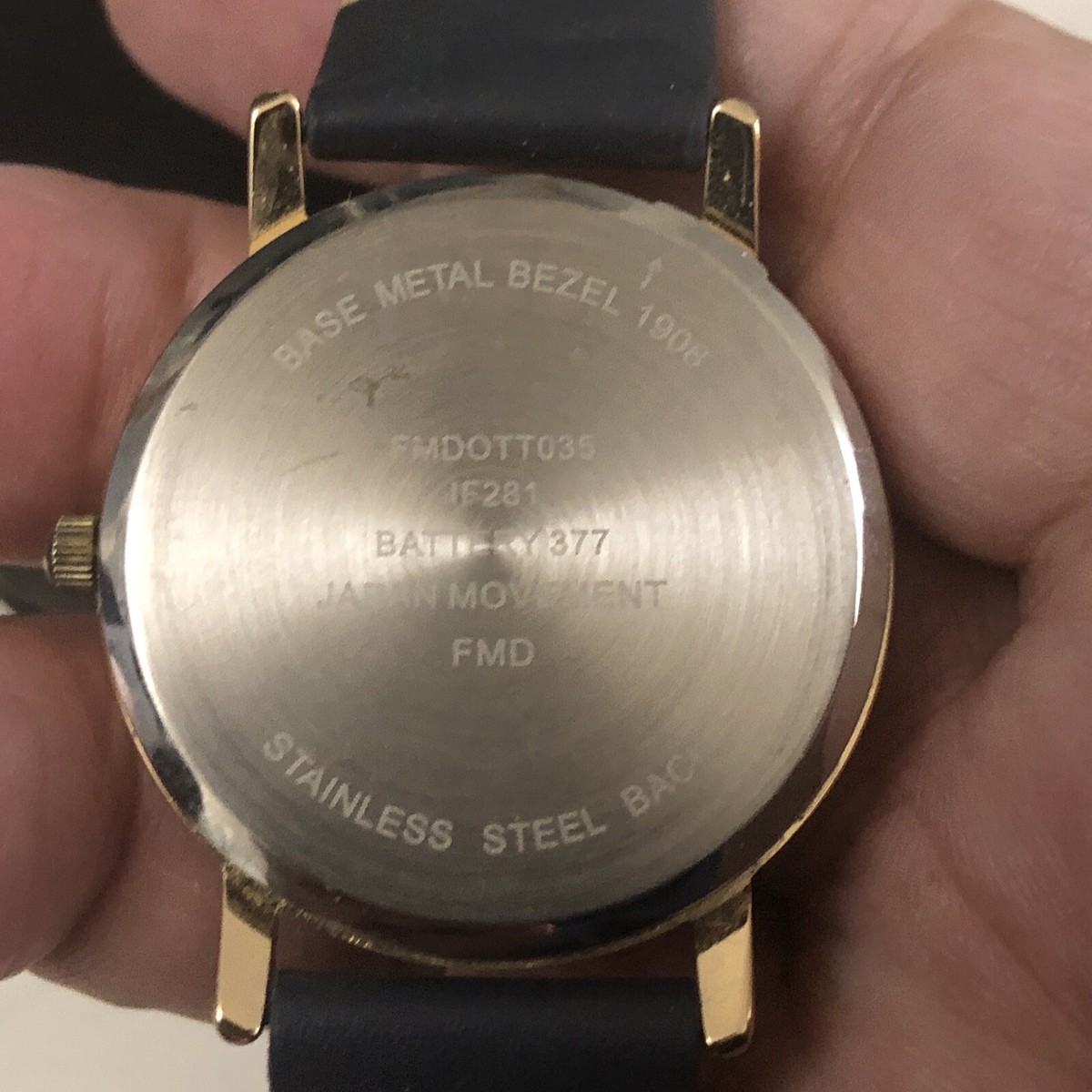 Blue Fashion Watch NEW BATTERY