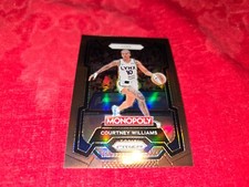 2024 WNBA MONOPOLY PRIZM #10 COURTNEY WILLIAMS LYNX BROWN 080/249