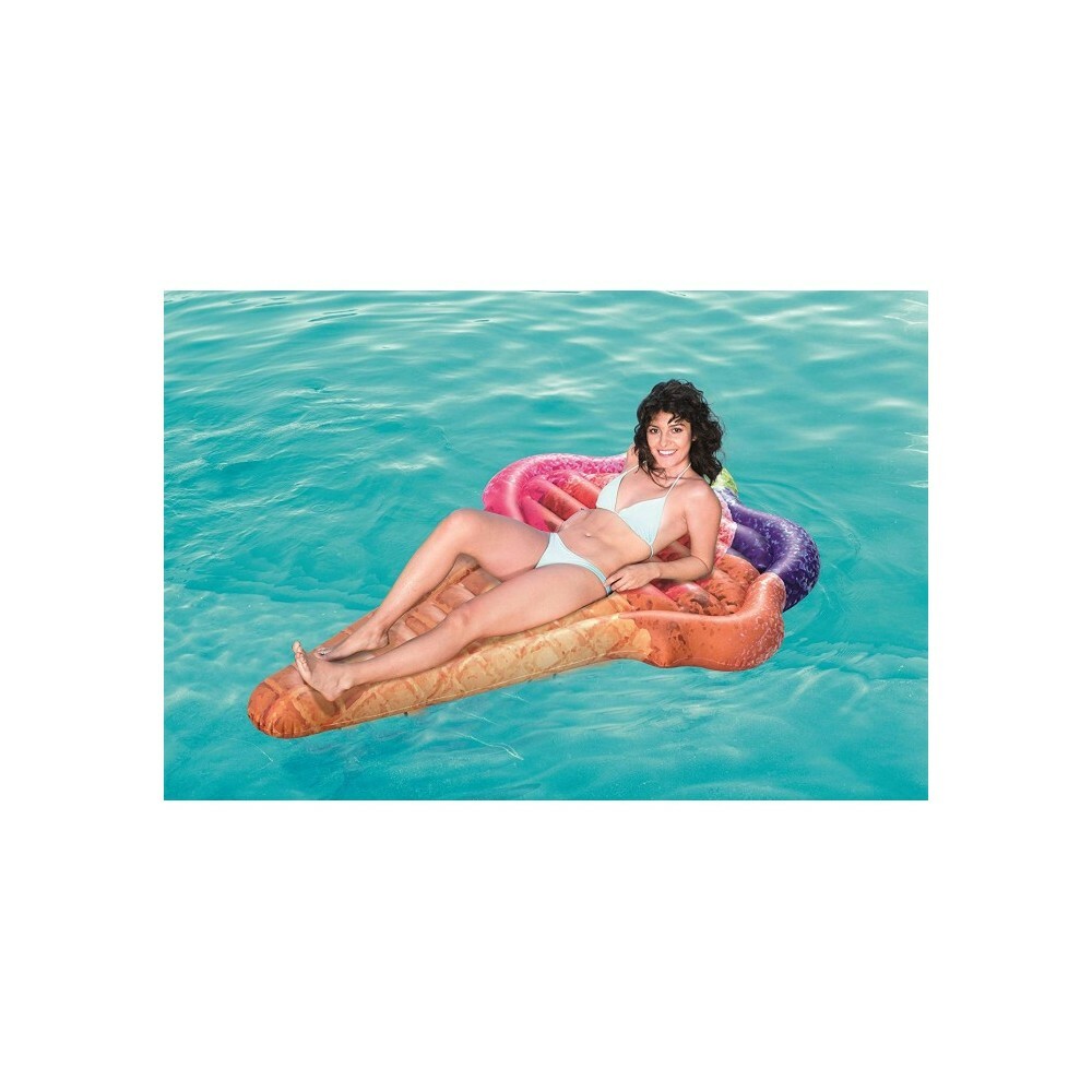 Matelas géant gonflable Ice Cream Cone Bestway 188x130 cm en vinyle robuste