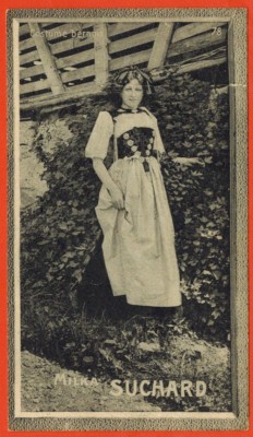 Antique Chromo-Bernese (Swiss) Costume-Chocolate Suchard--Ref.D.232