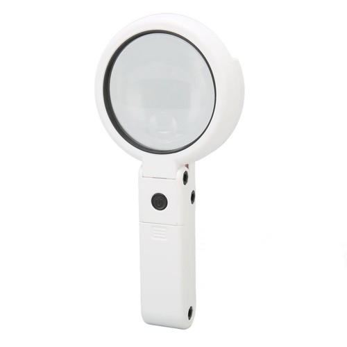 Handheld LED Magnifying Glass Foldable Adjustable 22X 10X Magnifying Glass W PSG - Picture 3 of 12