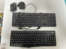 Keyboard and Mouse lot - LogiTech and HP - Tested - Wired USB
