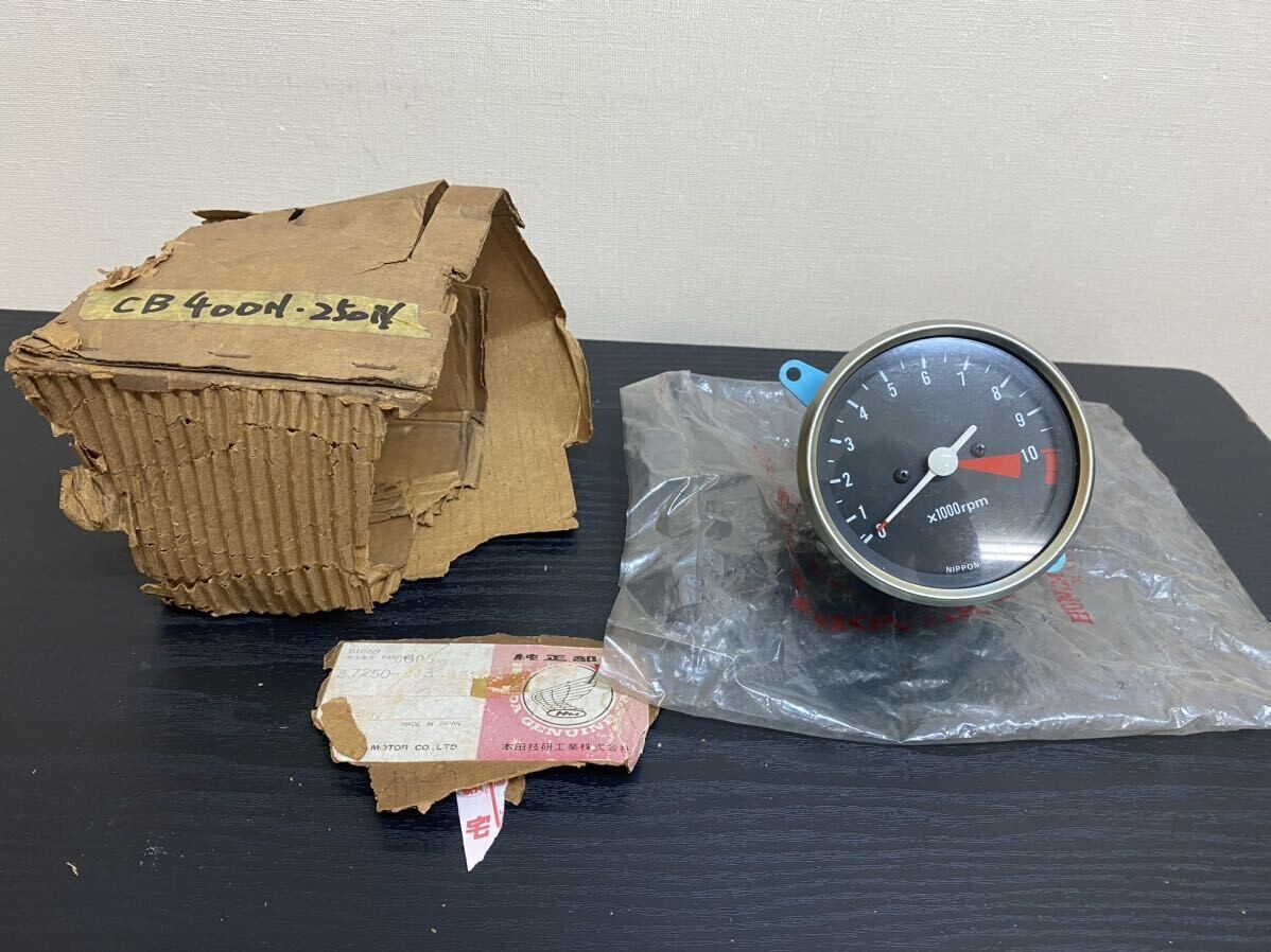 Honda CB250T CB400T CB250N CB400N Genuine Tachometer NOS | eBay