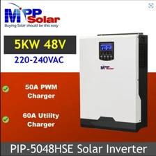 MPP SOLAR 5048HSE 5000W 48V PWM SOLAR INVERTER 60A UTILITY CHARGER