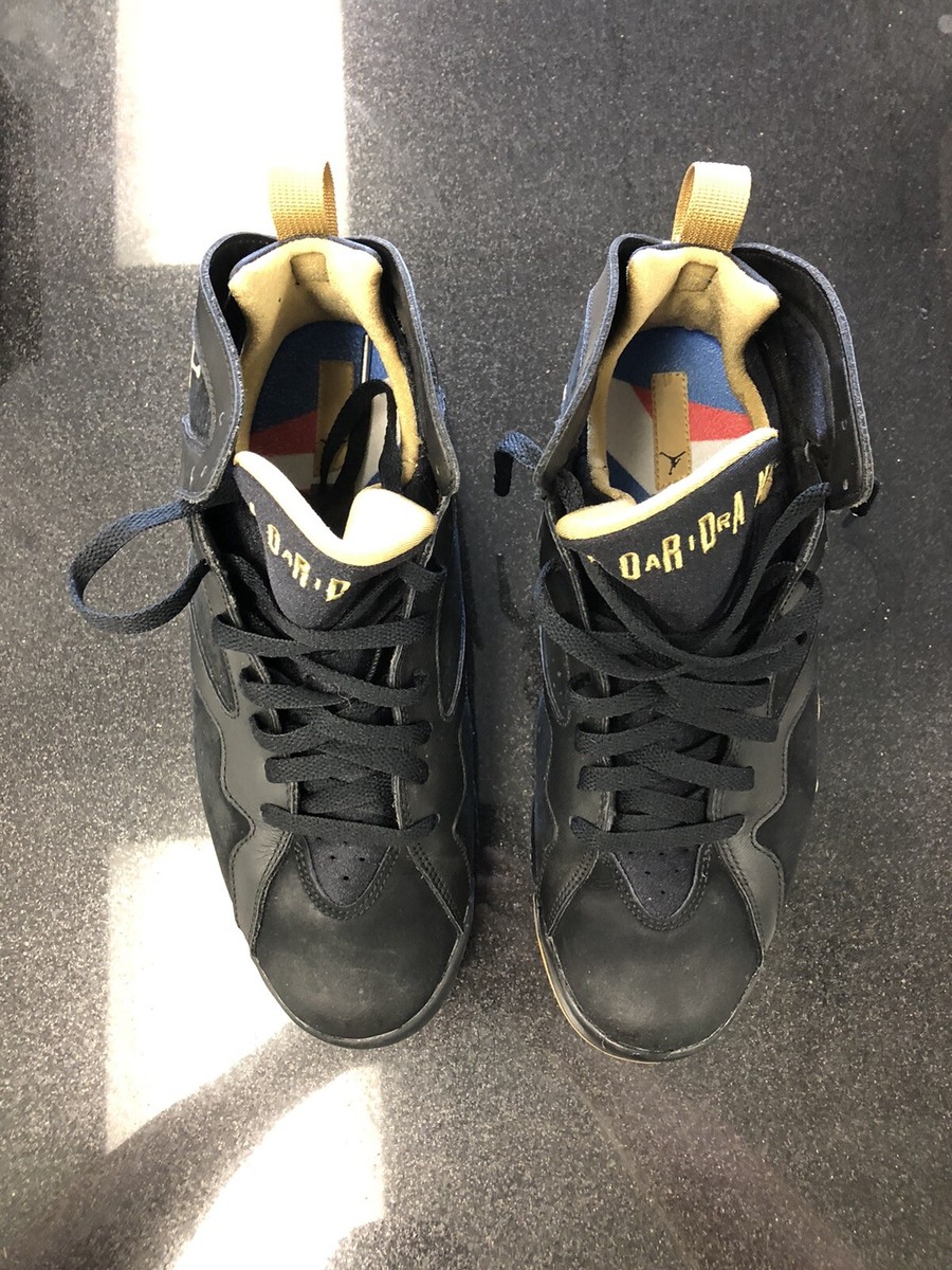 Nike Air Jordan 7 VII Retro Black Gold GMP Golden Moments Nike Air Jordan 7 VII Retro Black Gold GMP Golden Moments