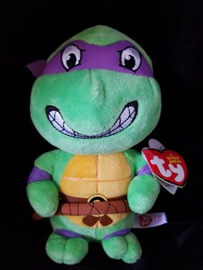 ninja turtle beanie baby