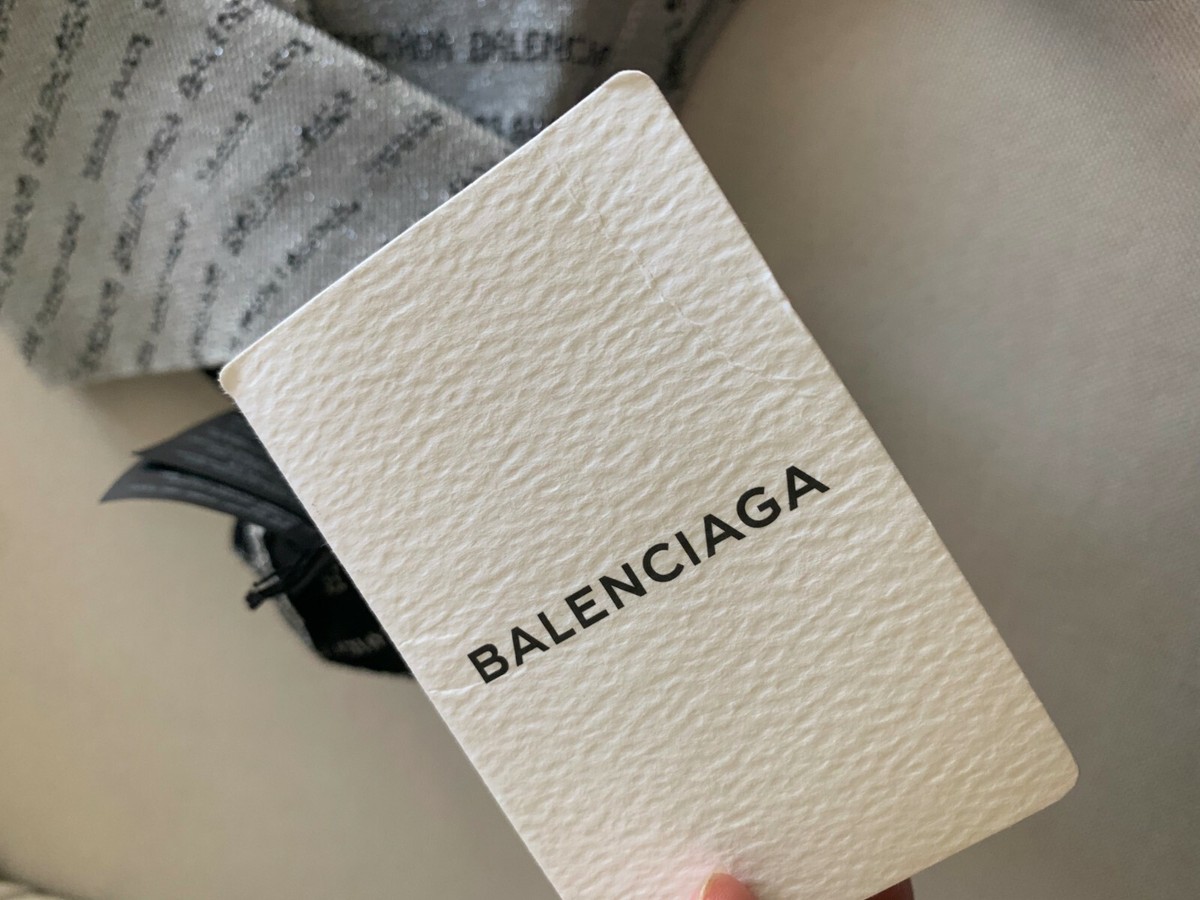 AUTH Balenciaga Silver Logo All Over Jacquard Sleeveless FR AUTH Balenciaga Silver Logo All Over Jacquard Sleeveless FR