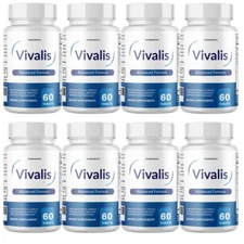 Vivalis Advanced Vitality Support Maximum Strength Formula - 8 Bottles