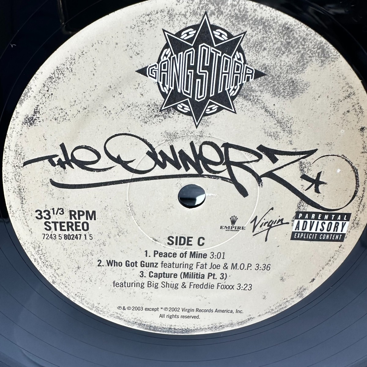 g-rap zion/let the truth be known　03NJ産 g-rap zion/let the truth be known 03NJ産