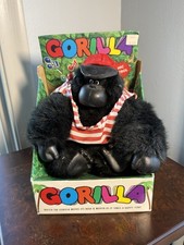 Vintage Magogo Singing Gorilla Plush 90s