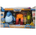 Disney-Pixar Monsters Inc. at Work MIFT TEAM Action Figures w/ Accessories  NEW