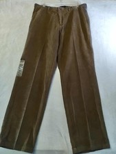 Haggar Carmel Corduroy Pants Mens Size 38/32 NWT