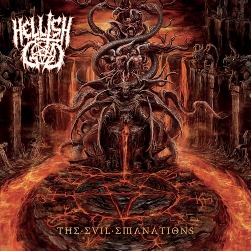 Hellish God - Evil Emanations - Cd - F600Z-image