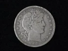 1908-D Barber Silver Half Dollar Fine+ 10207