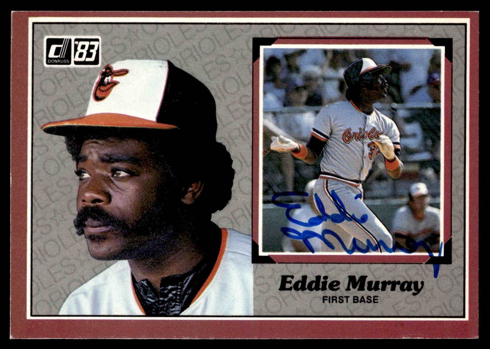 Eddie Murray #1 Baseball Cards 1983 Donruss Action All Stars trading card — raw and PSA graded price guide