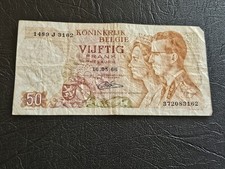 Banknote: Belgien: 50 Francs: 16.5.1966: Nachlass (62)