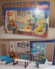 Vintage 1970s Barbie EUROPE ITALY EXCLUSIVE SOGGIORNO LIVING ROOM PLAYSET #8154
