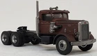 Brekina NEW HO Scale 3-Axle 1955 Peterbilt 281 Tractor Cab Rust Weathered Finish