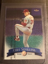 Curt Schilling W Coating 1998 TOPPS Finest Baseball Card #99 Mint