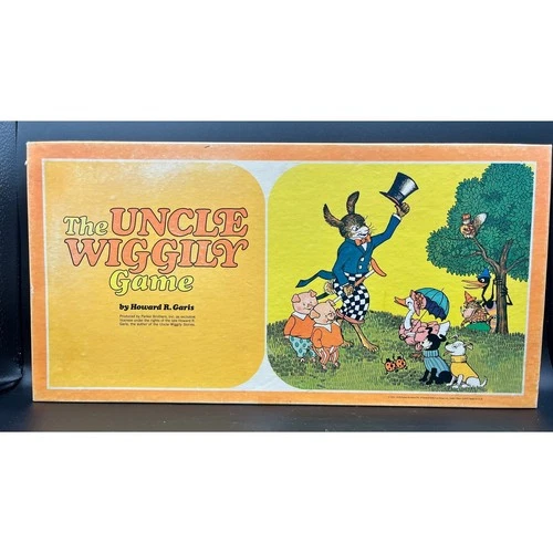 Vtg 1967 Uncle Wiggily Board Game Parker Brothers Howard R Garis Complete