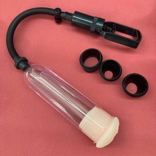 Penis Vacuum Pump Soft Penis Sleeve Donut Extender Extension Body Enhancer Men