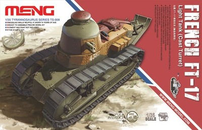 Meng-Model TS-008 - 1:35 Renault FT 17 - Neu
