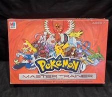 Pokémon Master Trainer Game Milton Bradley *...