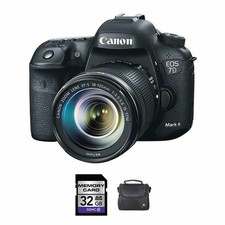 Canon EOS 7D 18.0MP Digital SLR Camera - Black (Kit w/ EF-S IS STM
