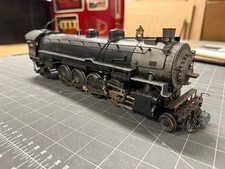 O SCALE BRASS SP 4-8-2 SCRATCH + SUNSET TENDER PROJECT/PARTS SEE PICS/READ !!!