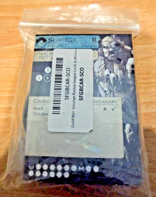 Guild Ball: Scourge Rookie League Cards & Miniature (Steamforged Games)