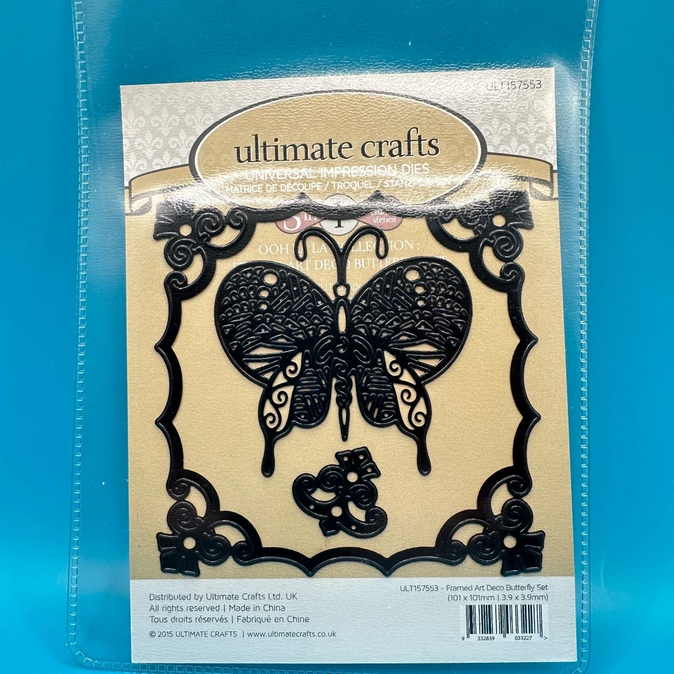 Ultimate Crafts Cut Emboss Stencil Universal Impression Metal Dies Your Choice - image 2 of 4