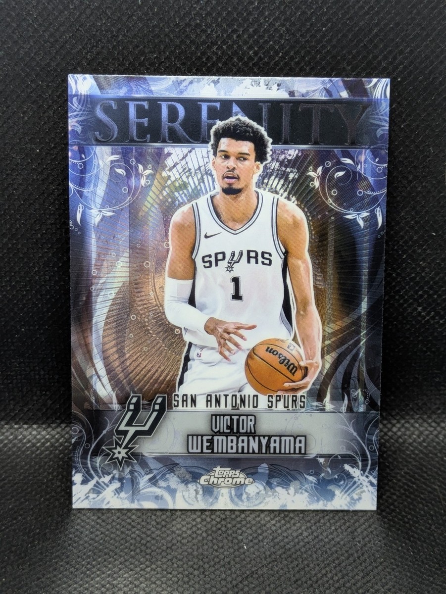 【R3cardsさん専用】 Topps Chrome ラメラ トッテナム 1/1 2025-26 Topps Chrome Victor Wembanyama Serenity #SY-1 San Antonio